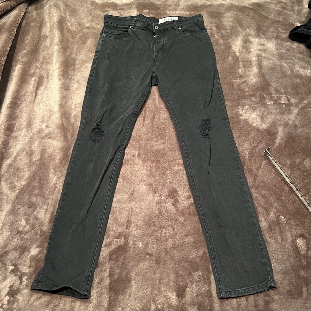 Zanerone black jeans sz 36